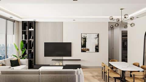 Kaufen Sie Wohnungen in Kagithane, Istanbul mit Smart-Home-Funktionen und Aufenthaltsgenehmigung — 10/27