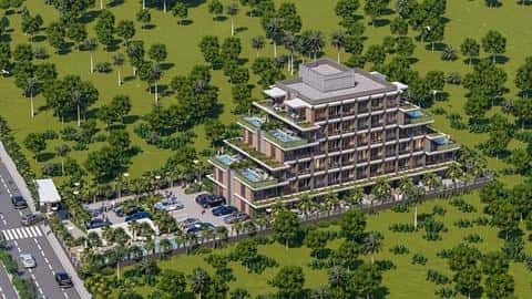 Appartements au design époustouflant situés à Altintas, Aksu — 7/27