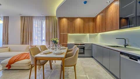 Appartement à vendre à Alanya Tosmur : 1-4 chambres avec citoyenneté ou permis de séjour — 7/53
