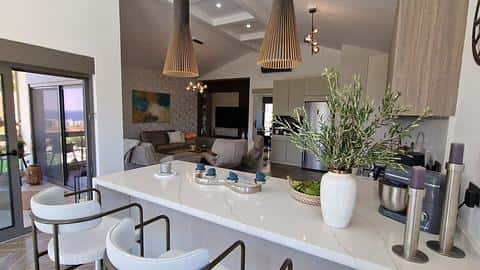 Villa entièrement meublée avec piscine privée et ascenseur à Alanya — 6/14
