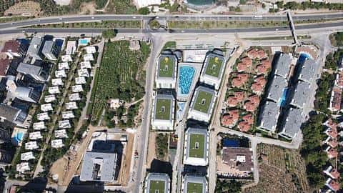 Appartements confortables avec vue sur la mer remarquable dans la station balnéaire d'Alanya — 4/30