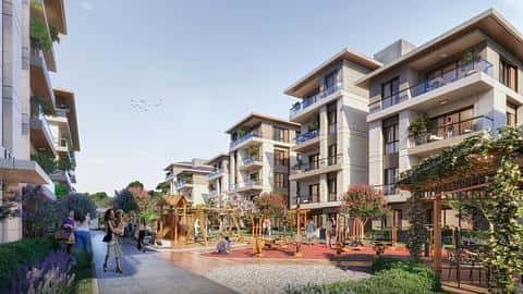 À vendre : appartements de 2, 3, 4 chambres à Basaksehir, Istanbul avec des commodités de maison intelligente et à proximité des commerces — 4/22
