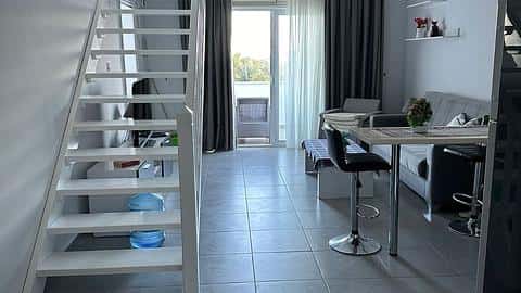 Appartement d'une chambre avec vue sur la mer et piscine à Esentepe, Girne — 4/48