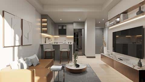 Appartements intelligents à Kagithane, Istanbul avec piscine et sécurité — 9/16