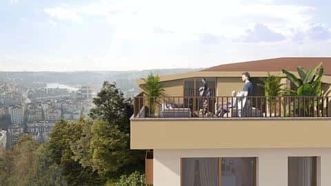 Acheter un appartement à Eyupsultan avec vue sur mer et citoyenneté — 6/26