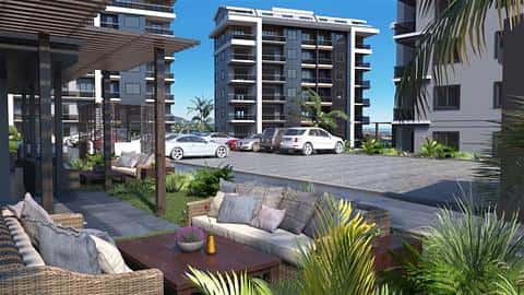 Appartement avec Vue sur la Ville et la Nature à Vendre : 1-4 Chambres à Alanya — 10/28