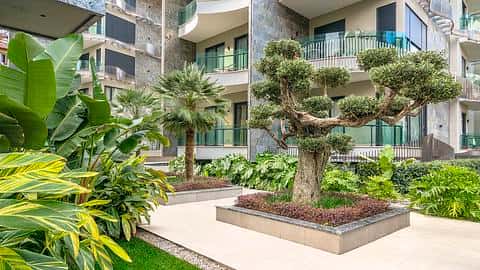 À vendre : appartements à Alanya dans un emplacement central avec piscine et proche de la mer — 6/60