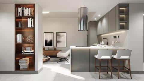 Appartements intelligents à Kagithane, Istanbul avec piscine et sécurité — 10/16