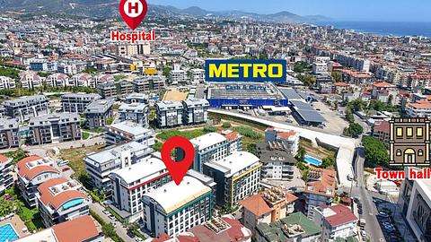 Gewerblicher Shop zum Verkauf in Alanya Oba | Sofort nutzbar & voll ausgestattet | Hohe Mieteinnahmen