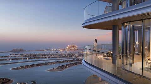 Luksus og elegante lejligheder i Palm Jumeirah, Dubai — 5/11