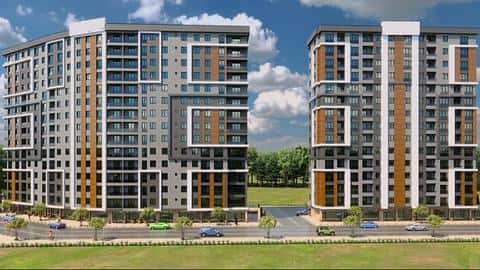 Appartements à Kucukcekmece à vendre : Citoyenneté, 1-3 chambres, près de la plage — 5/5