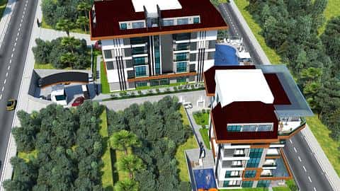 À vendre : Appartements de 1, 2, 3, 4 chambres à Alanya, Kestel - Proche de la mer — 6/22