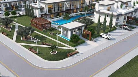 Architectonisch prachtig appartementencomplex in Famagusta. — 2/26