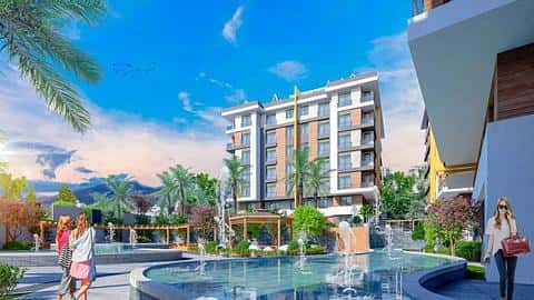 À vendre : appartements de 1 à 4 chambres avec piscine à Beylikduzu, Istanbul — 3/12