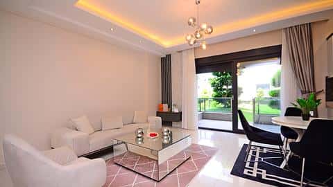 Achetez un appartement de 2 chambres à Alanya Kargicak, meublé, près de la mer et de la piscine — 9/35