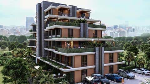 Appartements au design époustouflant situés à Altintas, Aksu — 8/27