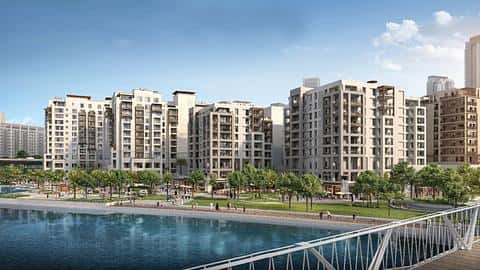 Dubai Creek Harbourda Nefəs Kəsən Görünüşlərlə Mənzillər — 2/12