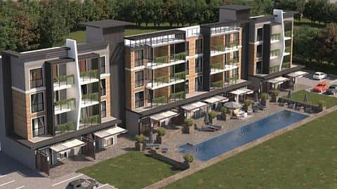 Appartements d'une chambre à des prix abordables à Aksu, Antalya — 2/7