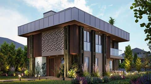 Neu fertiggestellte Luxusvillen in Beylikdüzü, Istanbul — 3/20