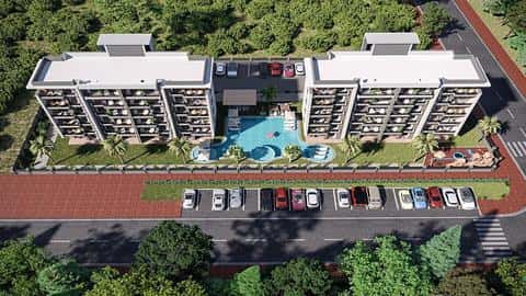 Appartements d'une chambre bien construits à Kepez, Antalya — 8/21