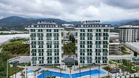Appartements 1 et 2 chambres à vendre dans le voisinage de Demirtas à Alanya avec accès à la salle de sport — 4/27