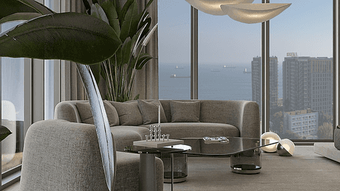 Appartements Vue Mer avec Avantages de Citoyenneté à Vendre à Zeytinburnu, Istanbul — 5/13