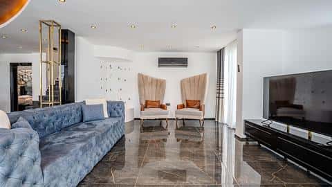 Villa de Luxe 4+1 avec Vue sur Mer à Vendre à Alanya Kargicak — 10/26
