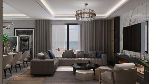 Appartements à vendre à Beylikduzu Istanbul avec 2 à 7 chambres, vue sur la mer et permis de résidence — 8/22