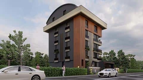 Luxueux appartements de deux chambres dans le quartier animé de Konyaaltı — 3/33
