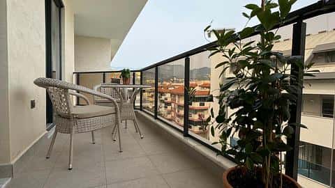 Investir dans un appartement avec piscine et vue sur la mer à Oba, Alanya — 10/48