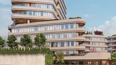 Investir à Istanbul : Appartements avec Salle de Sport, Sécurité et Citoyenneté à Umraniye à Vendre — 9/20