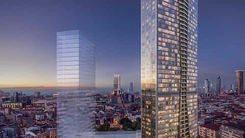 Appartements à vendre à Istanbul Sisli : 1-4 chambres avec permis de résidence et vue sur la mer — 5/24