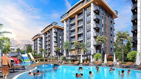 Eleganckie apartamenty w atrakcyjnej dzielnicy Serik — 8/51