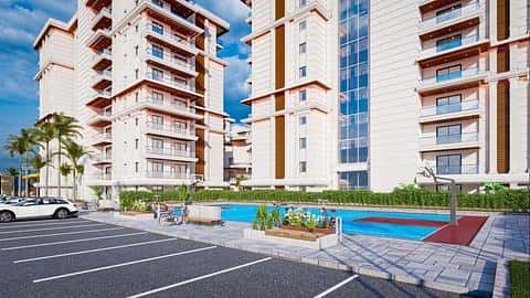 Didingo stiliaus apartamentai Otuken mieste, Šiaurės Kipre — 3/26