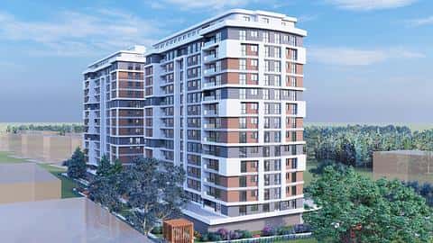Appartements en centre-ville à Kucukcekmece, Istanbul - 1-3 chambres avec caractéristiques de maison intelligente — 2/7