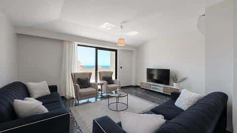 Zariadený 3+1 Penthouse s Výhľadom na More v Kesteli, Alanya — 4/33