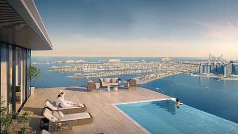 Luksus og elegante lejligheder i Palm Jumeirah, Dubai — 9/11