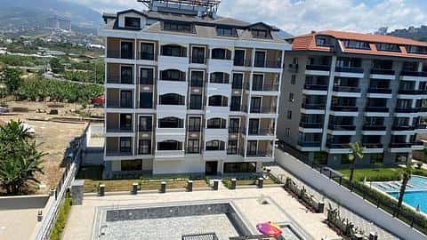 À vendre : Appartements avec vue sur la mer à Alanya Kargicak avec 1 à 3 chambres et piscine commune — 3/20