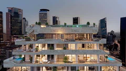 Beşiktaş Wohnungen mit privaten Terrassenpools und Bosporus-Blick — 6/22