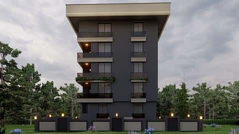 Luxueux appartements de deux chambres dans le quartier animé de Konyaaltı — 5/33