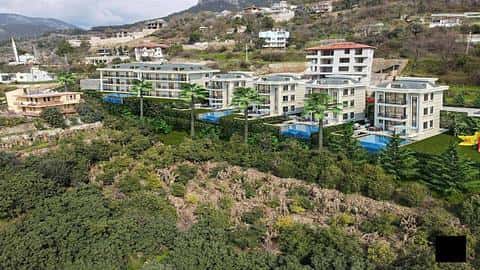 Villa de luxe de 4 chambres offrant la citoyenneté et de superbes vues sur la mer à Kestel, Alanya — 6/6