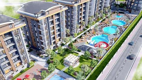 Eleganckie apartamenty w atrakcyjnej dzielnicy Serik — 5/51