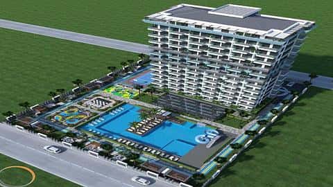 Appartement à vendre à Alanya Mahmutlar avec accès à la piscine et 1 à 5 chambres — 2/51