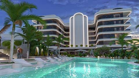 Acheter un appartement à Kestel, Alanya : Vue sur mer et piscine - 1, 2, 4 chambres avec accès à la citoyenneté — 7/33