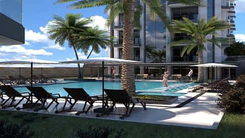 Appartement avec vue sur mer et piscine à Alanya, Mahmutlar - 1 & 2 chambres disponibles à vendre — 3/3