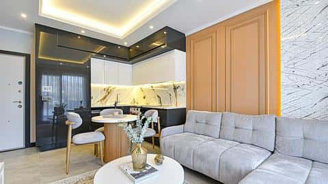 Appartements avec 1-2 chambres à vendre à Mahmutlar Alanya avec piscine — 7/17