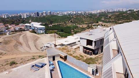 Appartement moderne de 3 chambres à vendre à Alanya, Kargicak avec accès à la piscine — 3/13