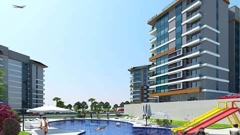 Appartements avec vue sur la ville et la mer à Kestel, Alanya - Options de 1 à 5 chambres — 7/40