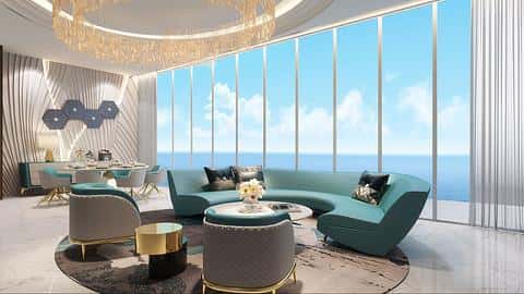 Dubai Maritime City-də Lüks 1-Yataq Otaqlı Mənzil — 9/16