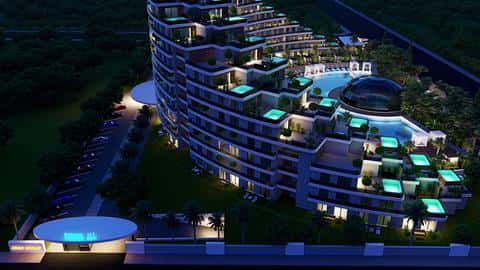 Complexe de tour dans le moderne Antalya, Altintas — 7/15